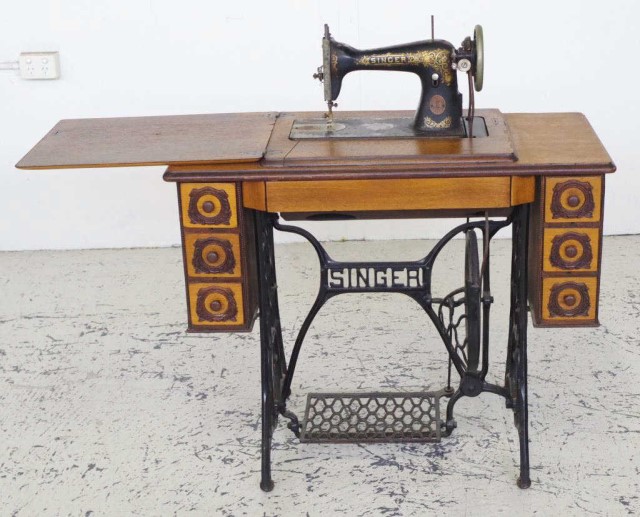 Singer treadle sewing machine