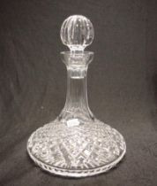 Waterford crystal "Alana" ships decanter