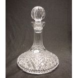 Waterford crystal "Alana" ships decanter