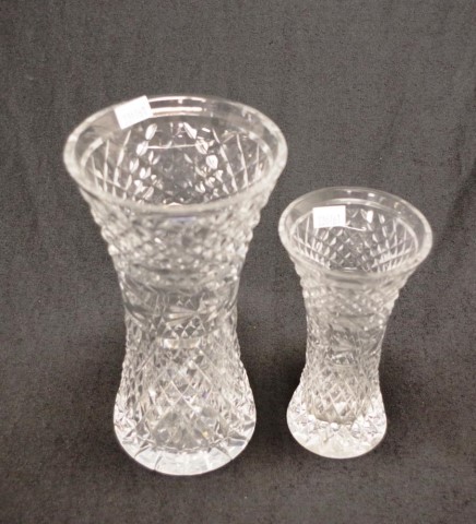 Two Waterford crystal "Glandore" vases - Image 2 of 2