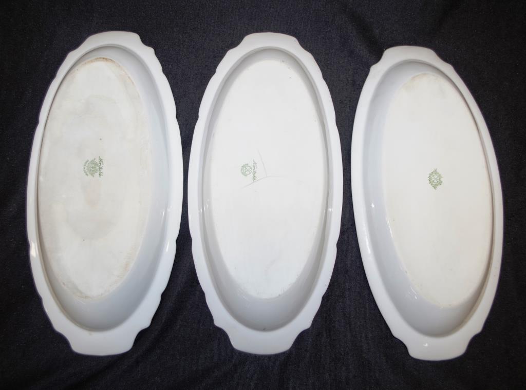 Three Noritake vegetable trays - Image 2 of 2