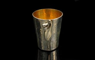 Modern Australian silver gumnut shot glass