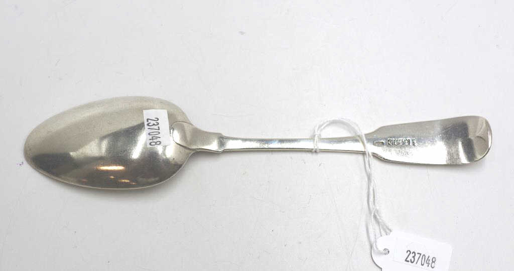 Irish sterling silver table spoon - Image 2 of 3