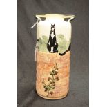 Royal Doulton 'Souter Kateroo' twin handle vase