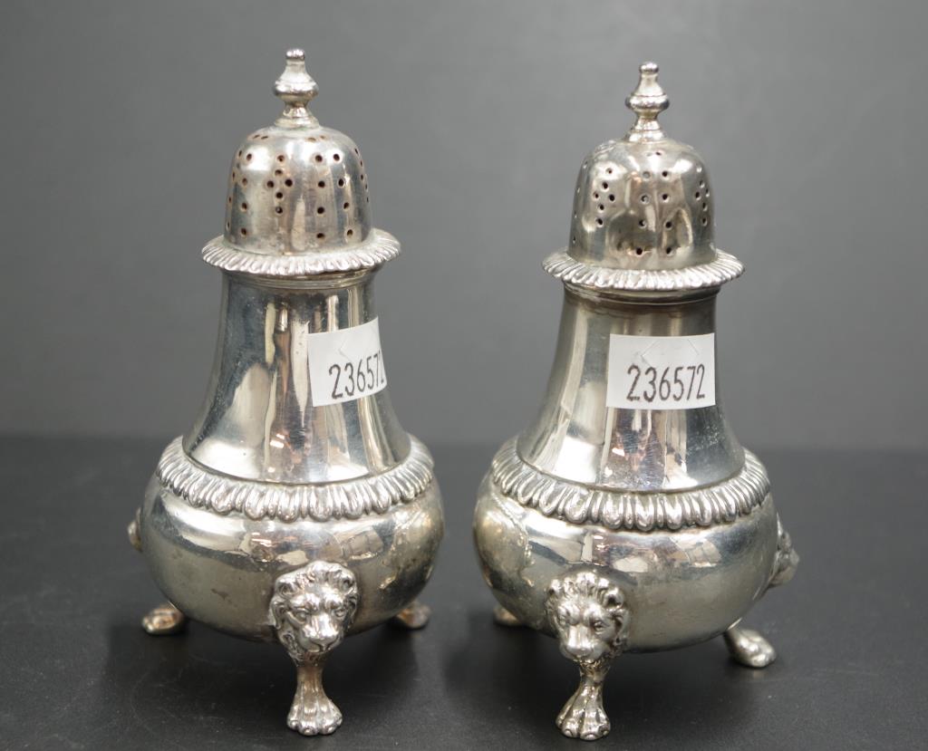 Pair of sterling silver pepperettes - Image 3 of 4