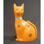Large Bitossi Aldo Londi Italian ceramic cat