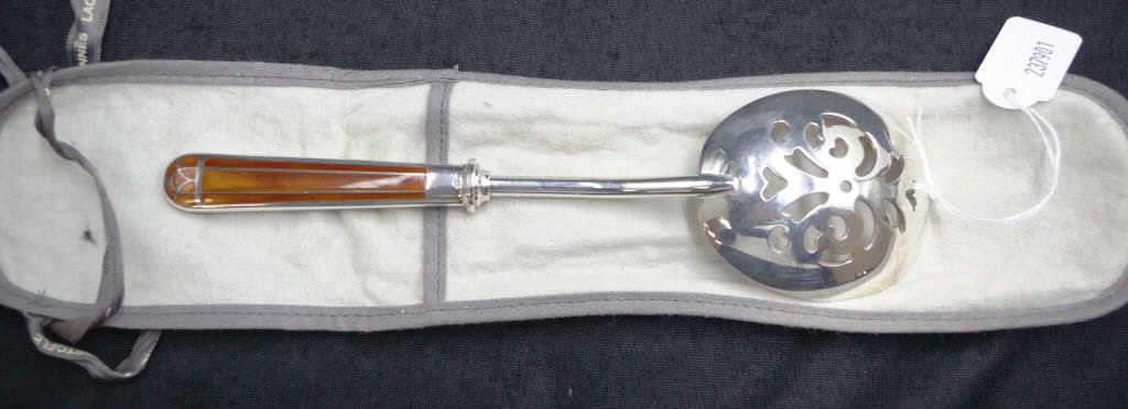 Christofle "les cloisonnes laque de chine" spoon - Image 2 of 5