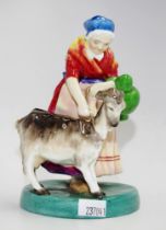 Royal Worcester 'The Old Goat Woman' figurine