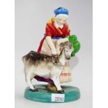 Royal Worcester 'The Old Goat Woman' figurine