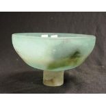 Cenedese Murano signed glass bowl