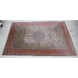 Vintage Middle Eastern fine weave wool rug