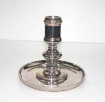 Christofle silver plate candlestick