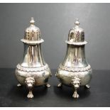 Pair of sterling silver pepperettes