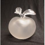 Lalique "Grand Pomme" perfume bottle