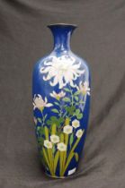 Antique Japanese cloisonne vase a/f