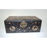 Antique Chinese inlaid Mother of pearl box