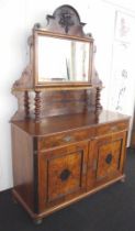 Antique European walnut chiffonier