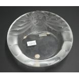 Lalique France "Lion" dish