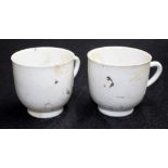 Two Chinese Nanking Cargo cups