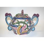 South Africa Ardmore ceramic lidded tureen