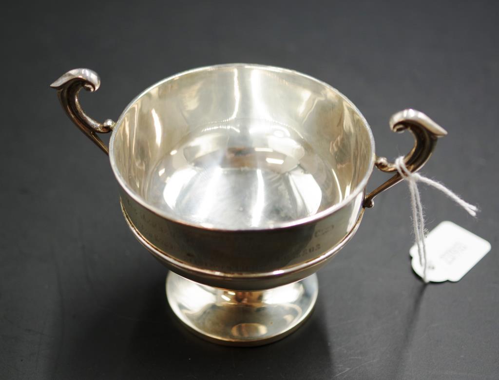 Sterling silver trophy cup - Image 2 of 4