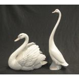 Lladro swan figurine