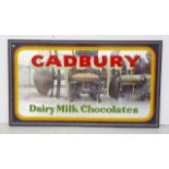 Large Cadbury Chocolates advertising mirror