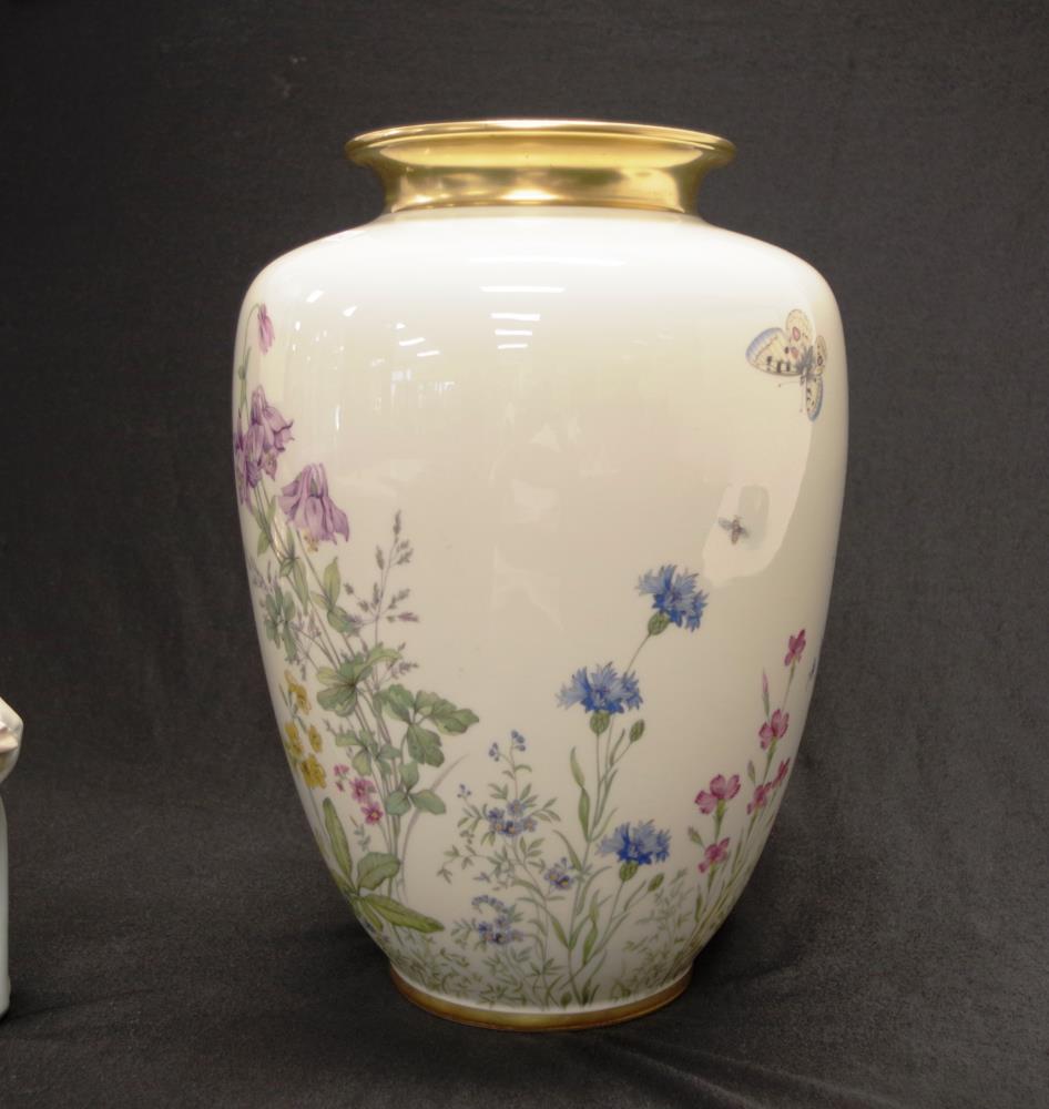 Good Krautheim Germany hand painted ceramic vase - Image 3 of 5