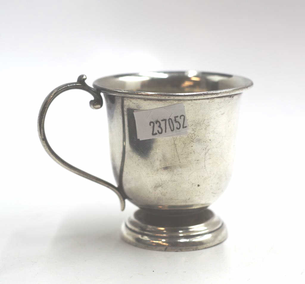 Australian sterling silver christening cup - Image 2 of 3