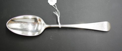 Georgian 18th century sterling silver tablespoon