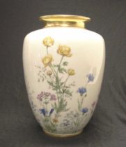 Good Krautheim Germany hand painted ceramic vase