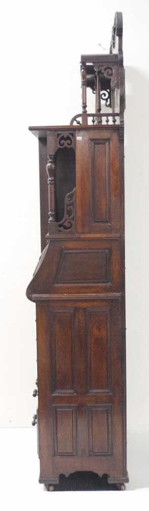 Antique American oak dental cabinet - Image 4 of 4