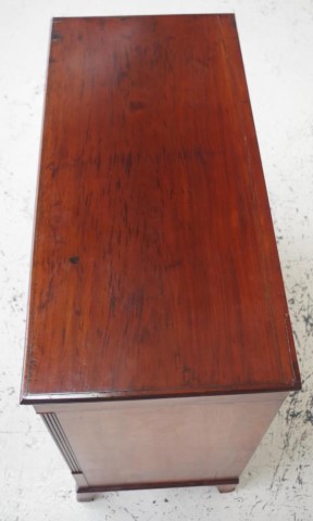 Georgian inlaid mahogany chest of drawers - Image 4 of 4