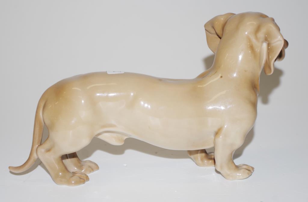 Bing & Grondahl dachshund dog figure - Image 2 of 4