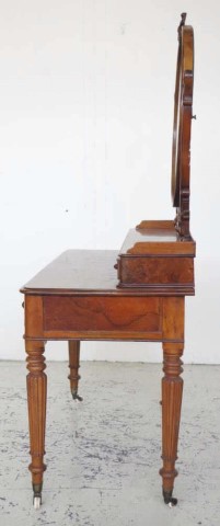 Victorian walnut dressing table - Image 3 of 3