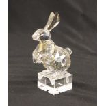 Swarovski Chinese Zodiac rabbit figure