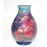 Moorcroft Pomegranate, birds and berries vase