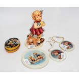 German Hummel limited ed "Little knitter"