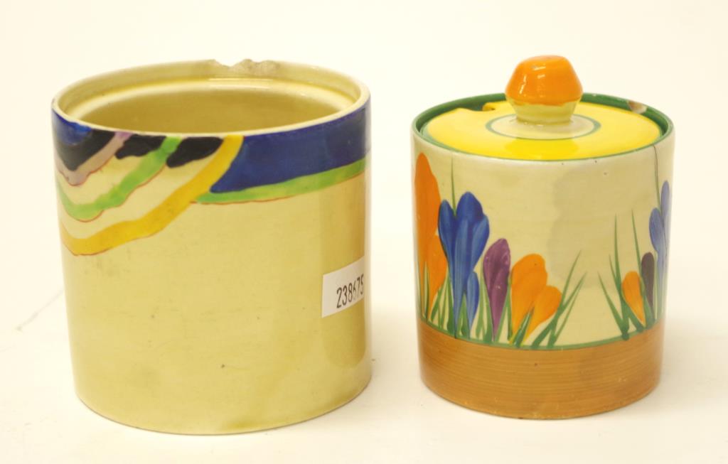 Clarice Cliff bizarre honey pot (as found) - Image 3 of 4