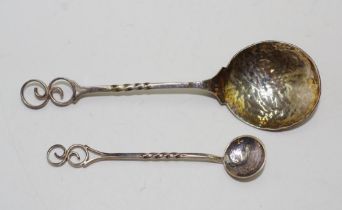 Two Australian sterling silver spoons