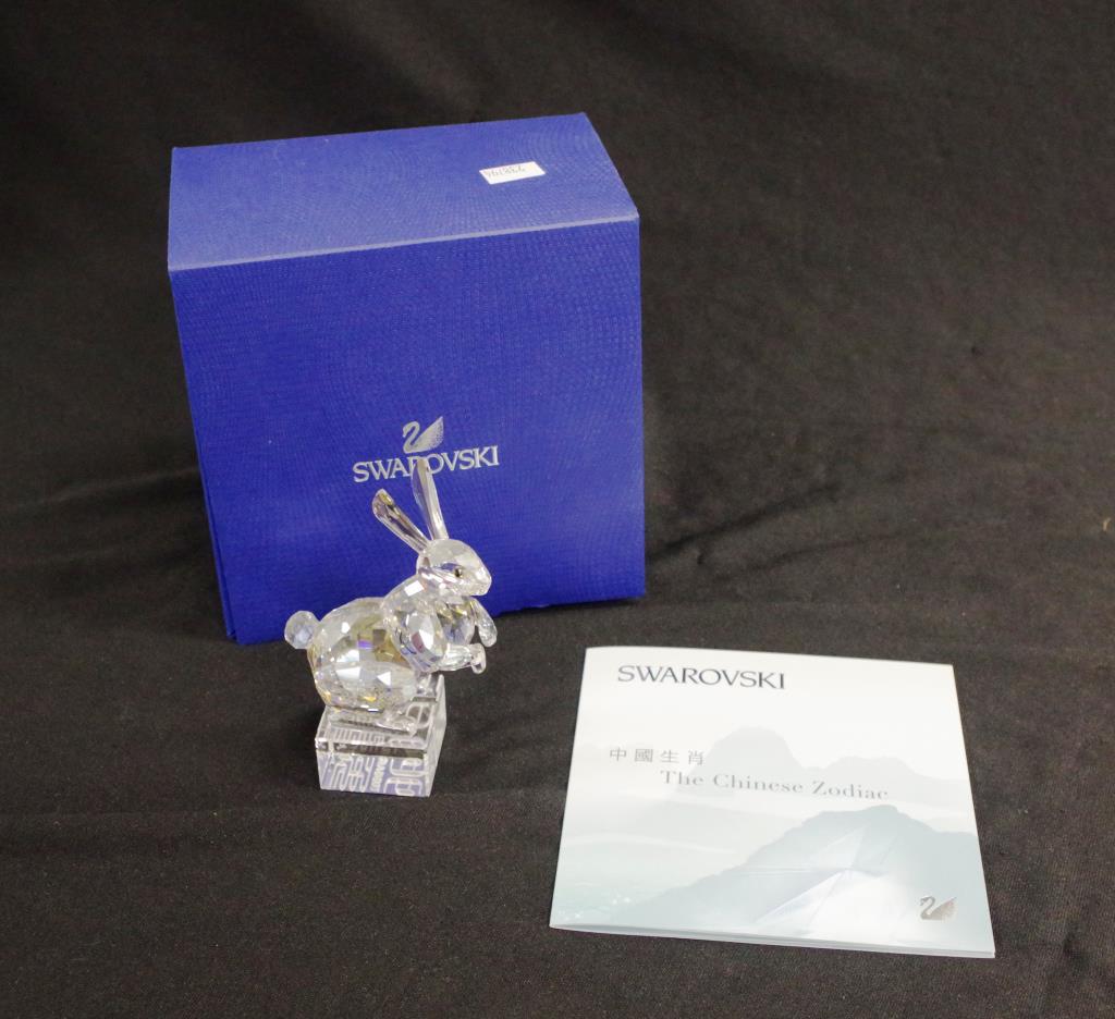 Swarovski Chinese Zodiac rabbit figure - Image 4 of 4