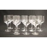 Thirteen Orrefors Rhapsody wine glasses