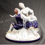 Royal Dux ceramic Courting Couple figure