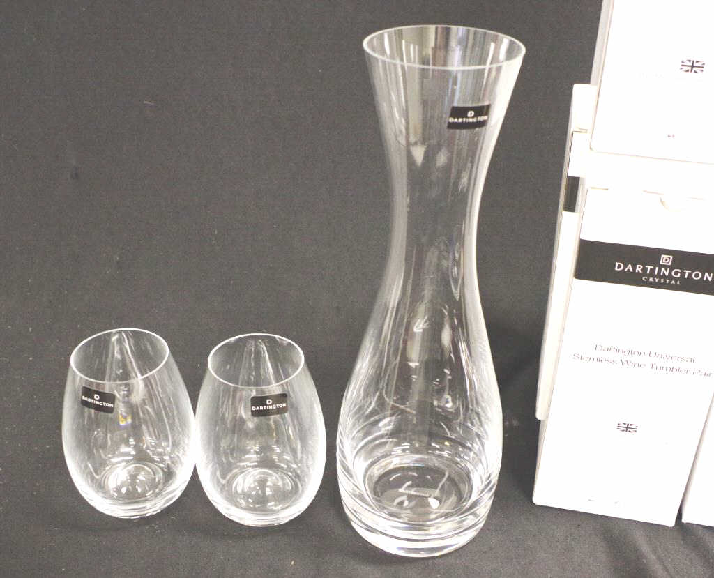 Dartington decanter and 10 glasses - Image 3 of 3