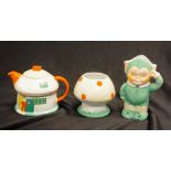 Rare Shelley Mabel Lucie Attwell 3 piece tea set