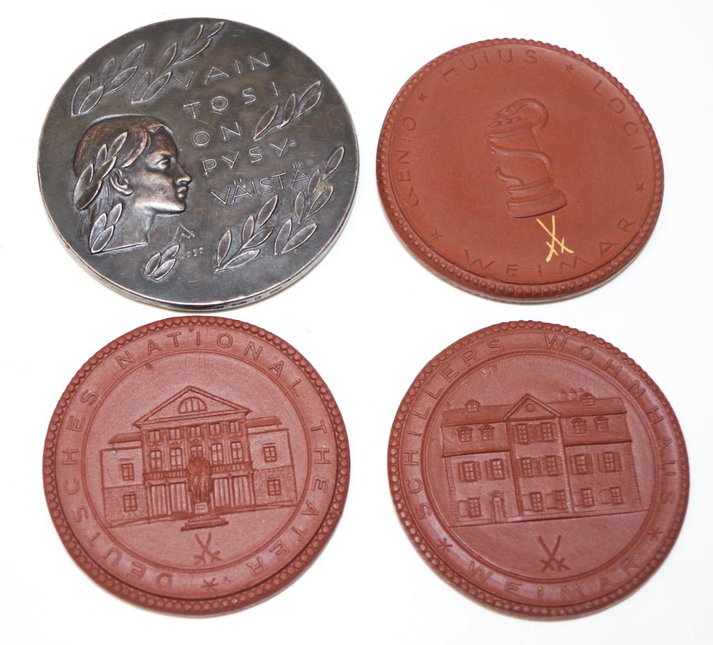 Four commemorative medals - Image 2 of 4