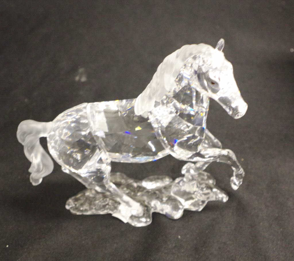 Swarovski Stallion horse figure - Image 3 of 4