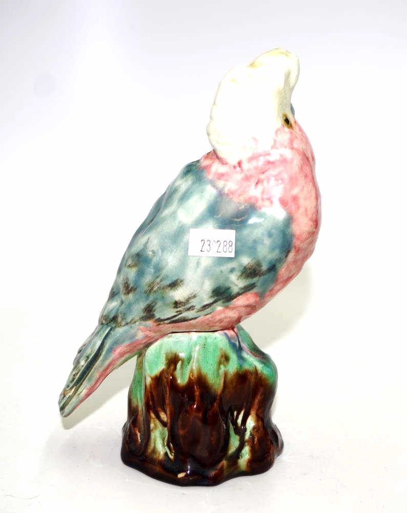 Grace Seccombe Australian pottery pink galah - Image 4 of 5