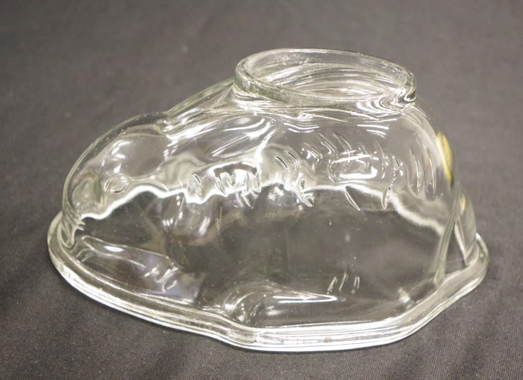 'Rabbit' form glass jelly mould - Image 3 of 6