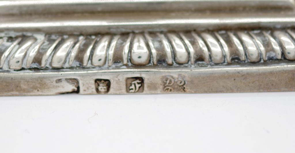 Early George III silver taper candlestick - Image 3 of 4